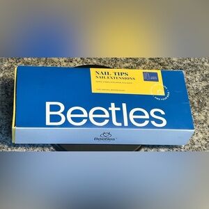 Beetles Nail Tips for Women Medium Coffin